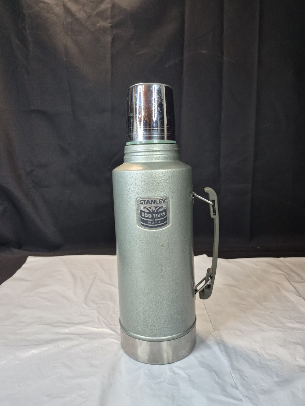 Stanley Vacuum Thermos 100 Year Anniversary Stainless Steel 2 qt/1.9 L Green